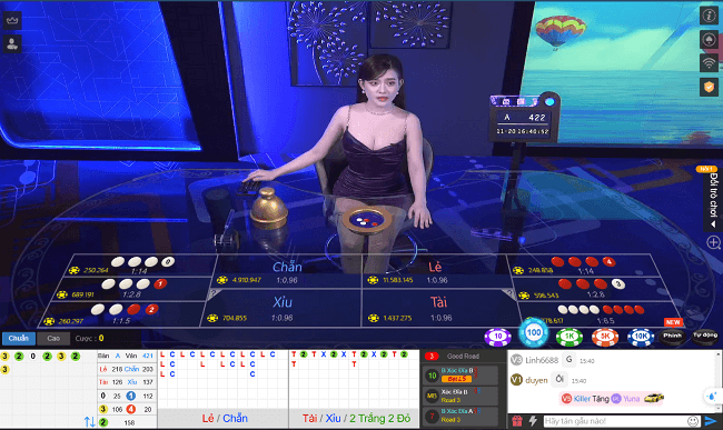 Dealer live mở thưởng xóc đĩa kubet