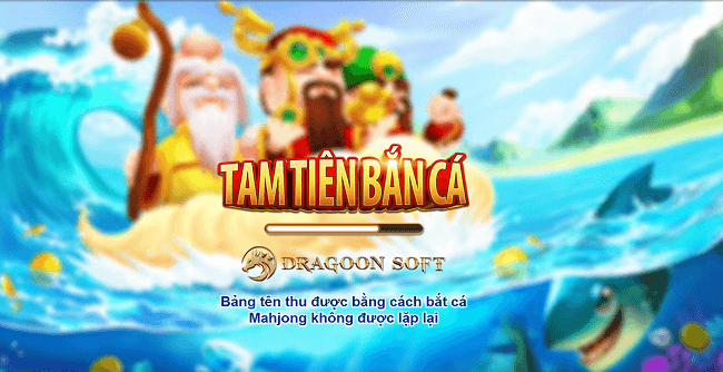 Giao diện chờ của game tam tiên bắn cá